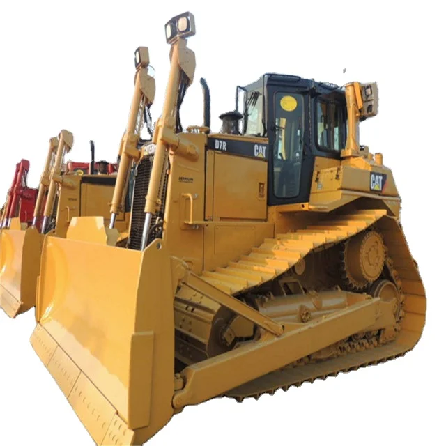 used cat d7 crawler bulldozer original caterpillar used bulldozer D7R crawler tractor bulldozer for sale