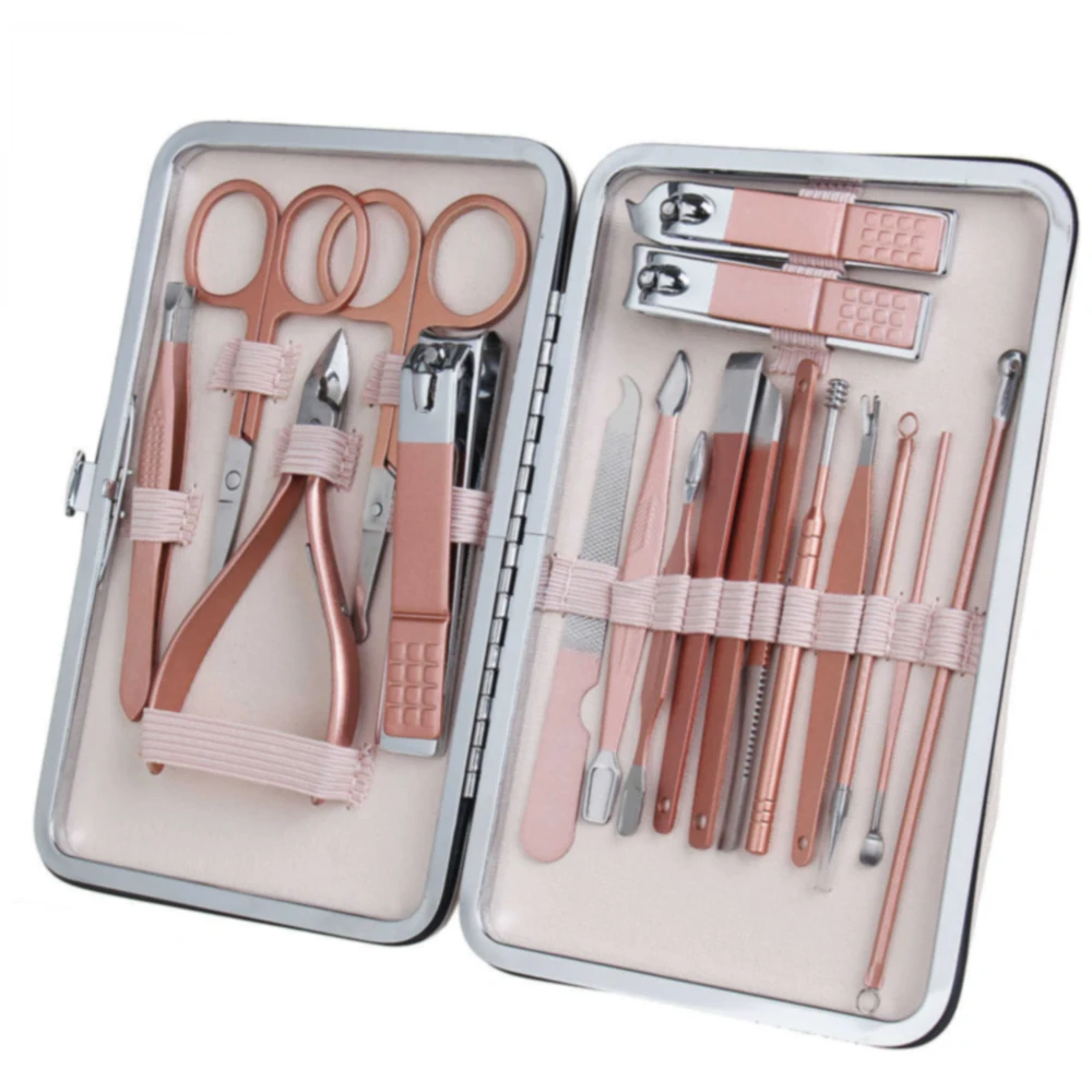  Набор кусачек для ногтей 7 шт. маникюрный набор из нержавеющей стали 12