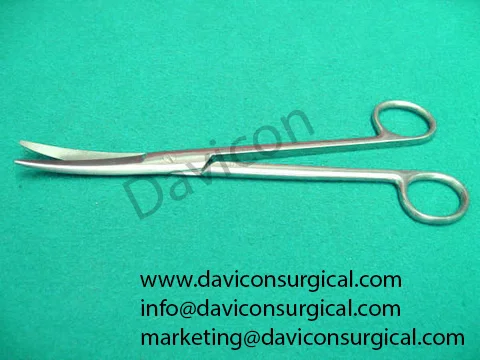 Высококачественные ножницы для рассекания горшков Smith изогнутые 5 1/2 дюйма | Ножницы пластической хирургии