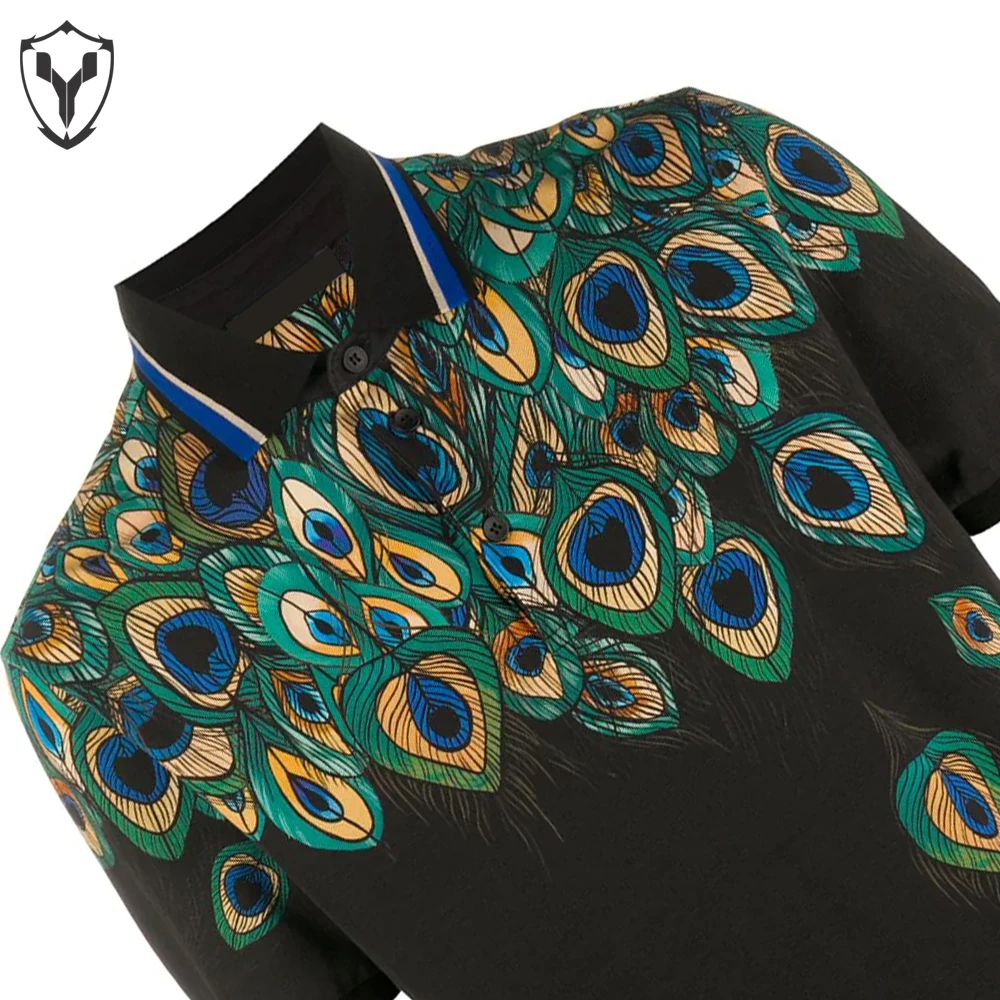 Pakistani Made Top Quality Wholesale Pure 100% Cotton Custom Embroidery Sublimated Logo Printed New Polo Shirts Short Sleeve Men