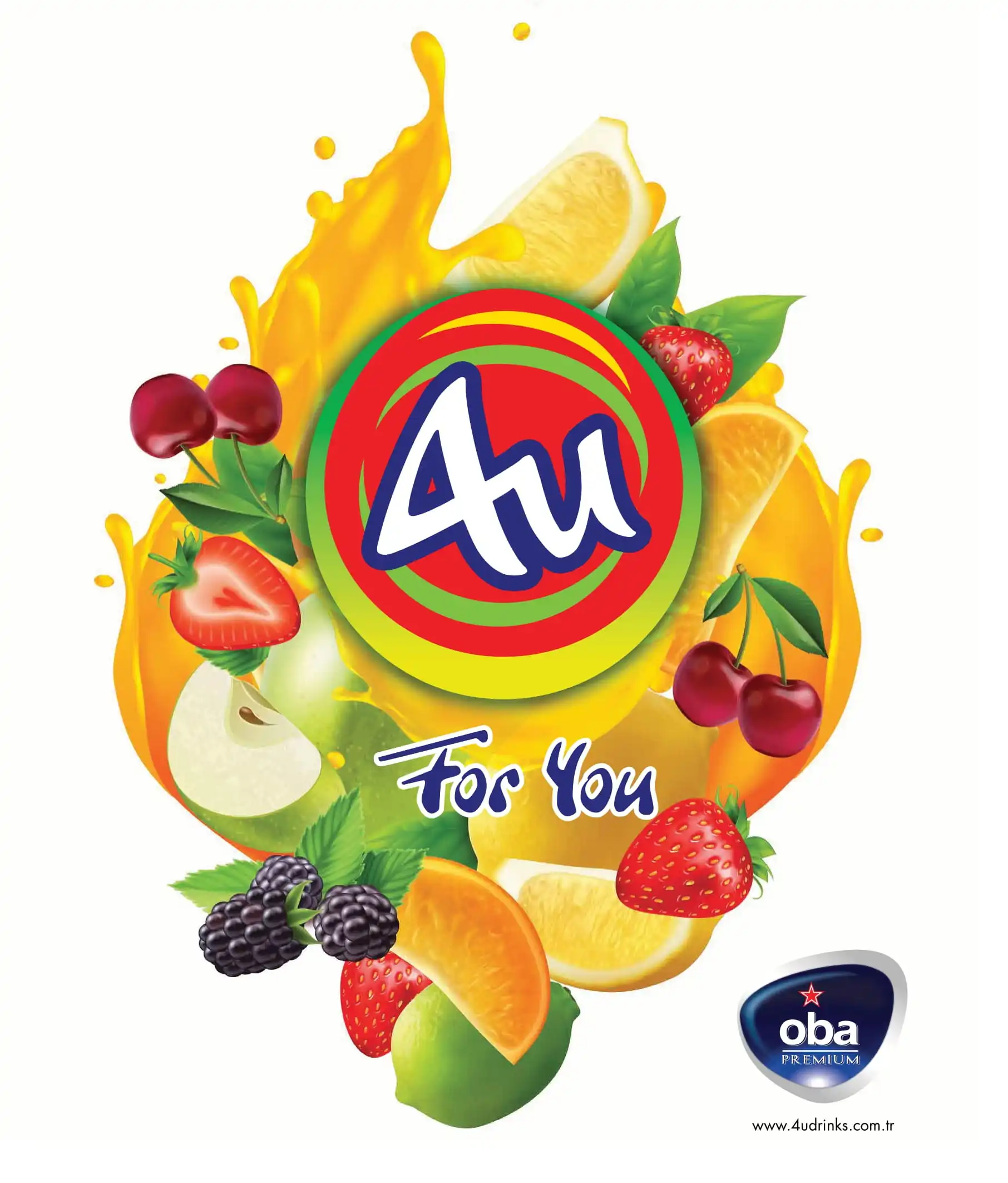 500 mL OBA PREMIUM Orange Flavored Carbonated Cold Halal Non Alcoholic Soft Drinks Sparkling Beverages