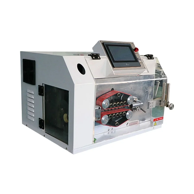 CS111 Automatic soft corrugated pipe cutting machine new energy car wiring harness round plastic protection tube cutting machine