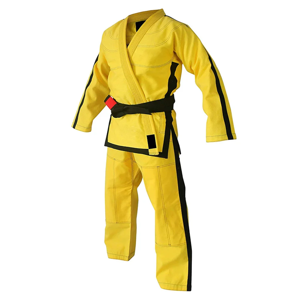 
Wholesale Factory Custom Cotton Fabric Training Raining Wear Bjj Judo Jiu Jitsu Gi Kimonos 