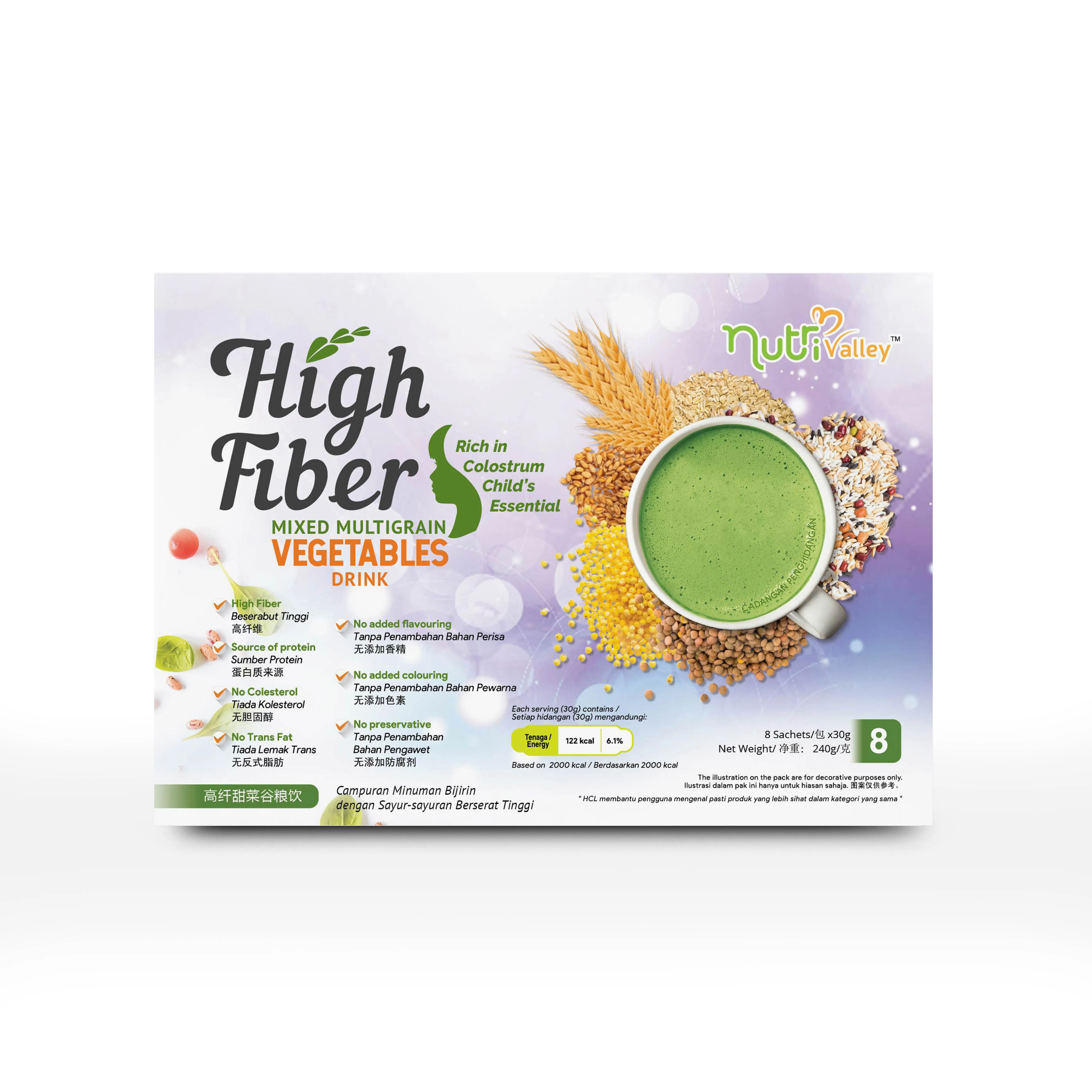 3 in 1 Cereal Mix Vegetable Nutritious Multigrain with Vegetables Mix