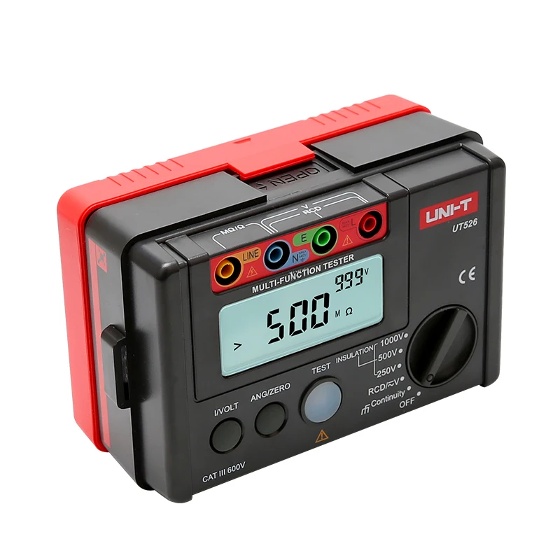 UNI-T UT526 Multifunction Electrical Meter multifunctional electrical installation tester Low battery indication