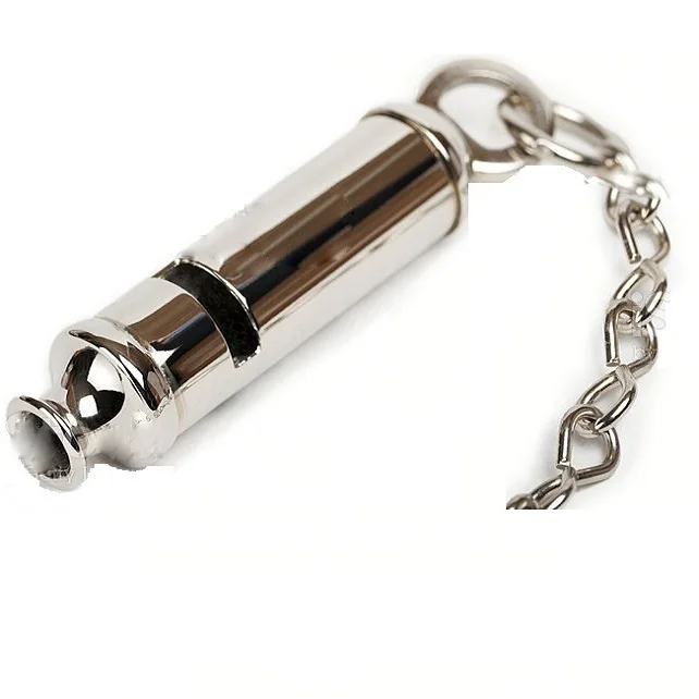 Survival-Grade Long Brass and Iron Metropolitan Whistle for Outdoor Usage