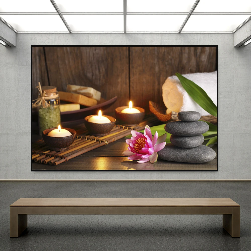 Modern Spa Massage Parlor Wall Art Pictures For Home Decor Cuadros Living Room Decoration Canvas