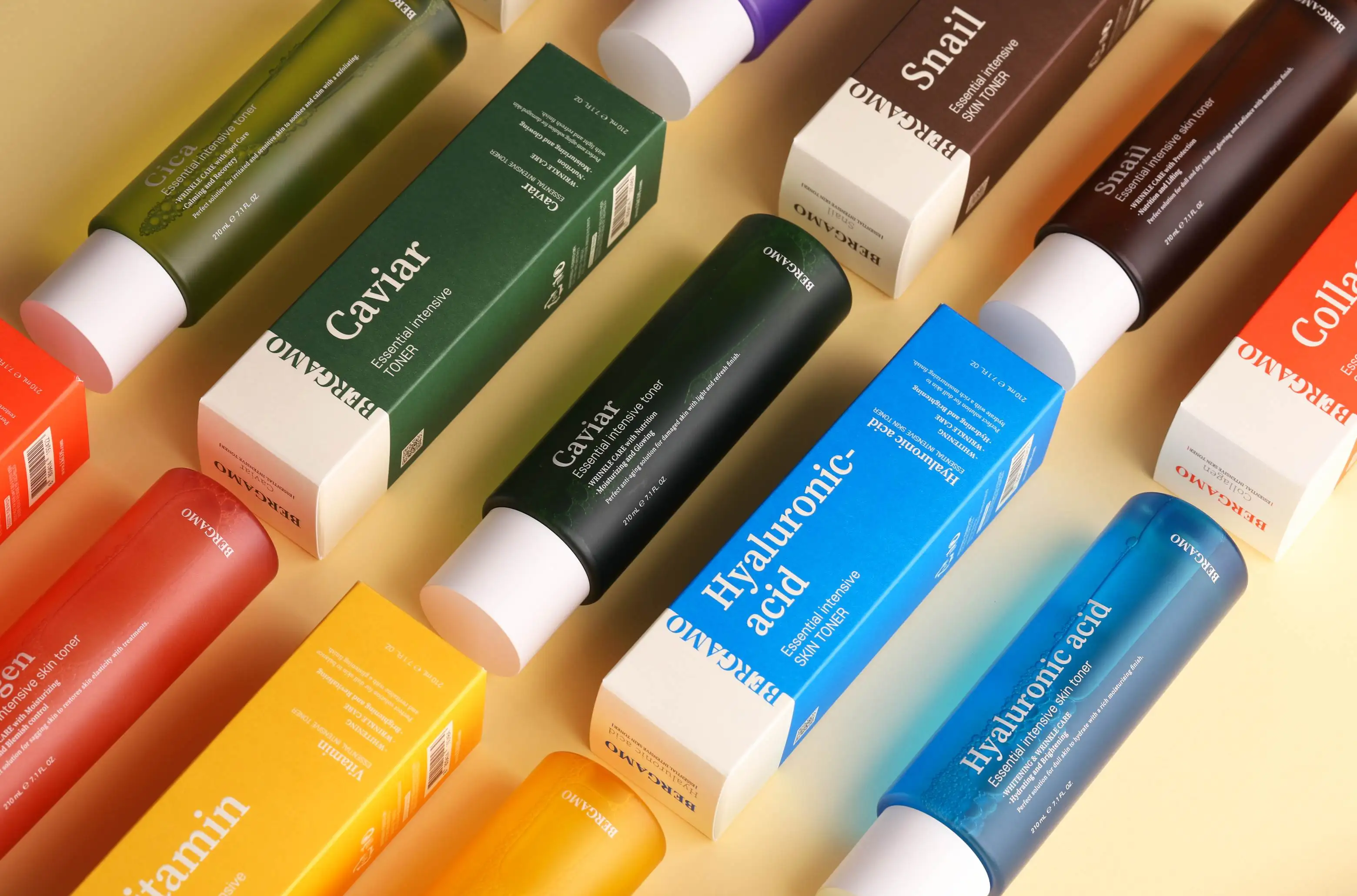 BERGAMO VITAMIN ESSENTIAL INTENSIVE TONER made in Korea whitening wrinkle care brightening revitalizing