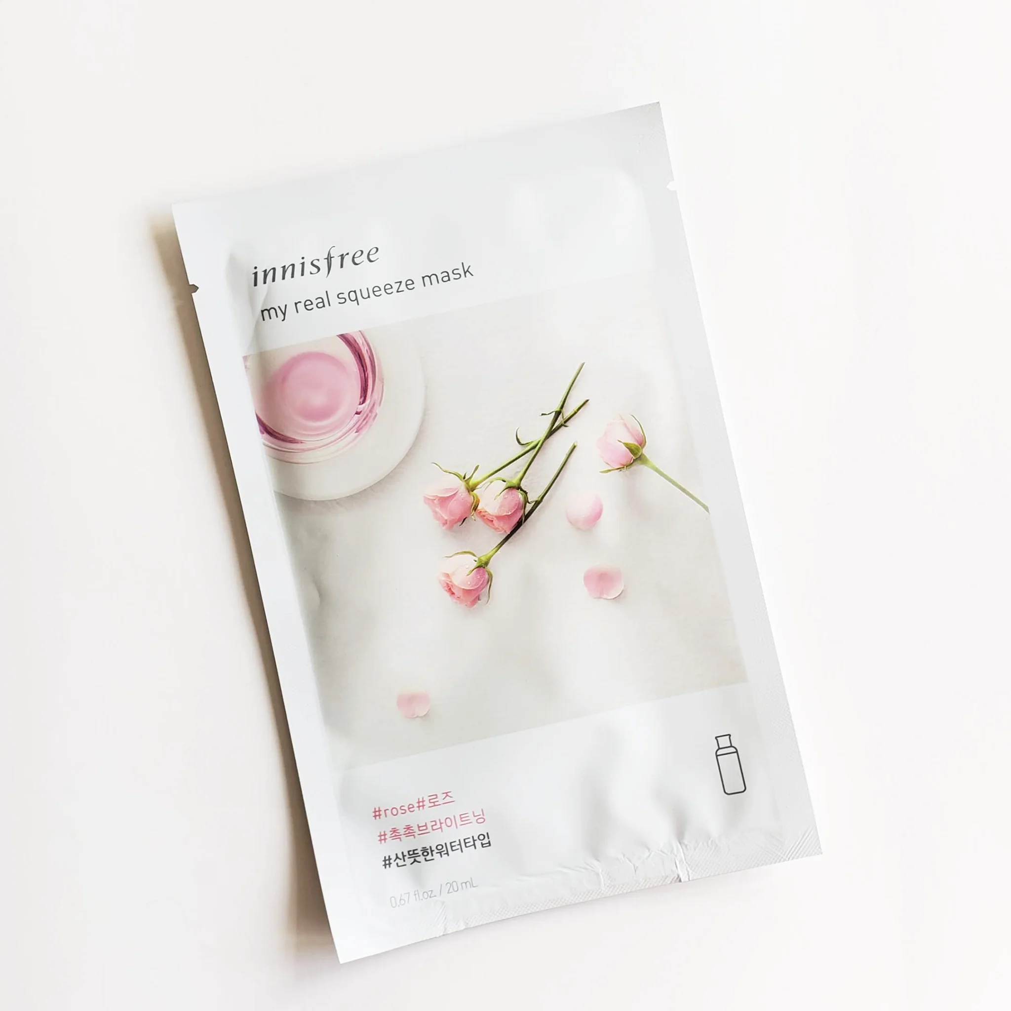 Innisfree My Real сжимаемая маска, 13 типов маски для ухода за кожей, корейская косметика