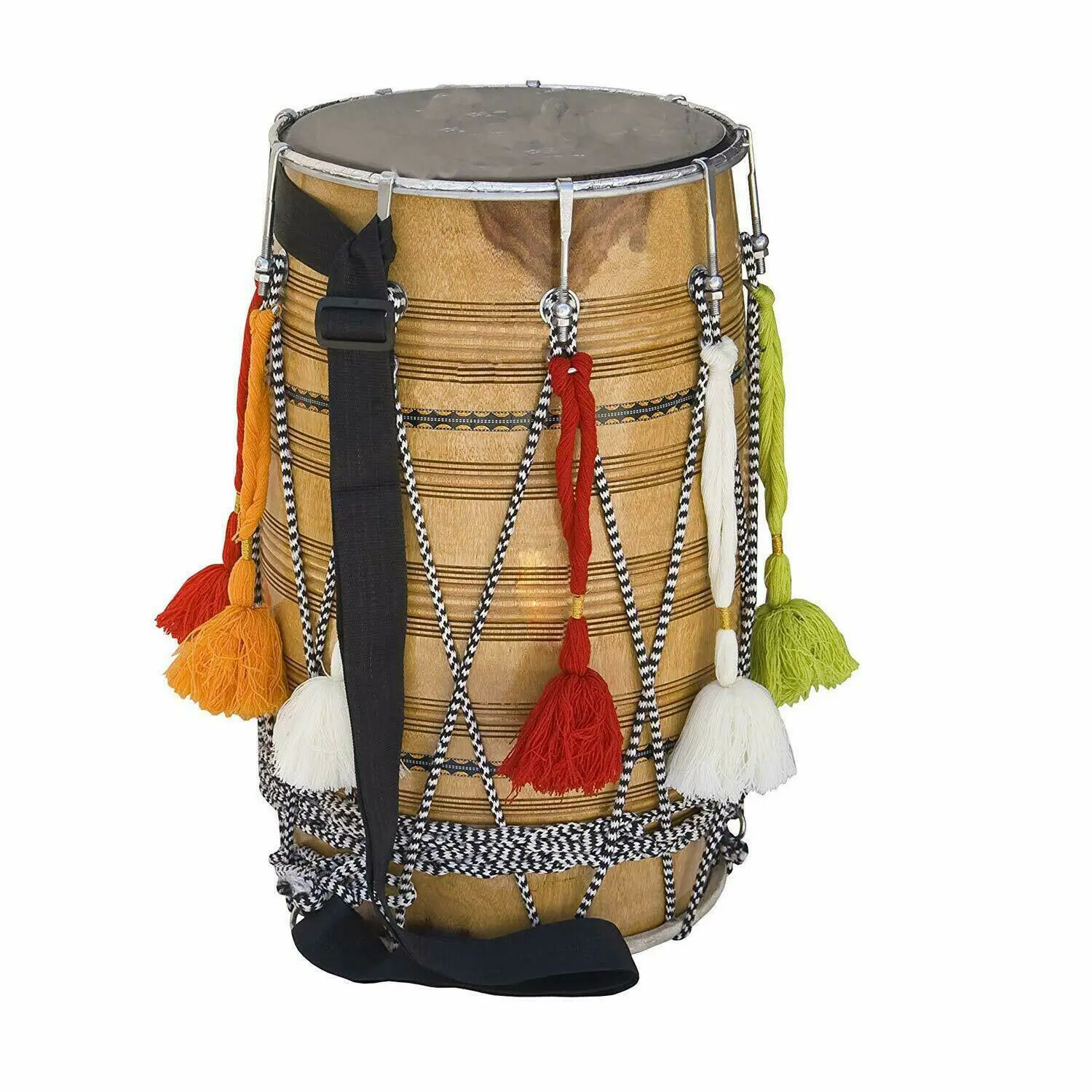 Праздничный инструмент традиционная свадьба-киртан панджаби Dhol Dhokal Индийское