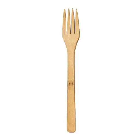 High Quality 100% Natural Organic Healthy Biodegradable Bamboo fork made in Vietnam