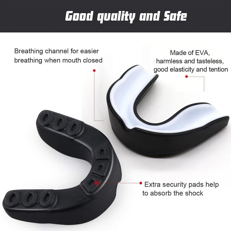 Wholesale Supplies Adults Mouthguard Tooth Brace Protection Basketball Rugby Boxing Karate EVA Boxing Mouthguard MMA Mouth Guard