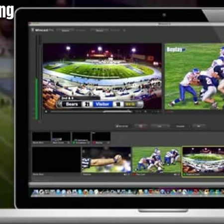 Professional video Live Streaming Software Latest Blue US;23161 Kaem-software
