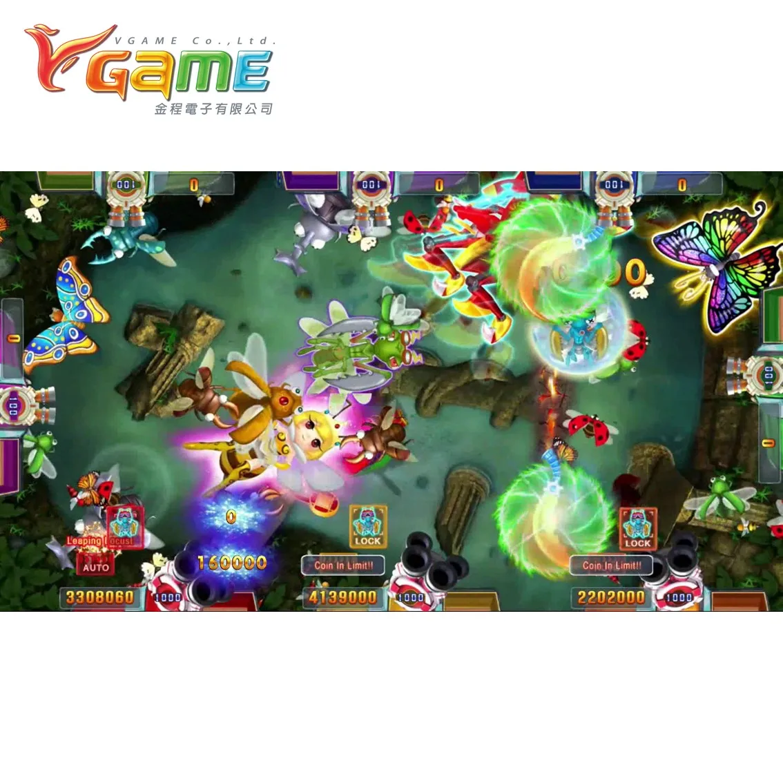 VGAME 8 Player Fish Game Software Coin Operated Game