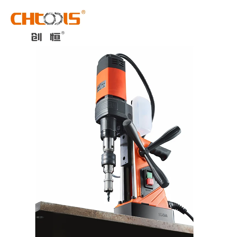 Portable hole cutter magnetic drilling machine for metal drilling