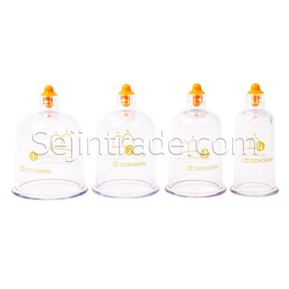 Dongbang Cupping Cups(10pcs) Hijam High Quality Sterilized Cupping Cups Therapy Set  Health care body cupping (10pcs/box)
