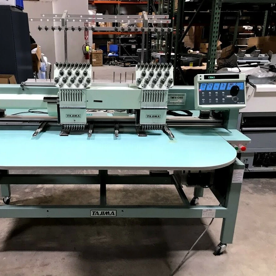 New Authentic 2 head, 9 needle TMFX-C902-S Embroidery Machine