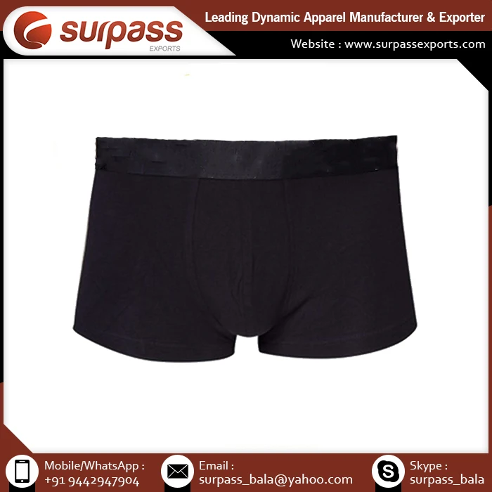 Wholesale Woven Fabric Breathable Mens Boxer Briefs