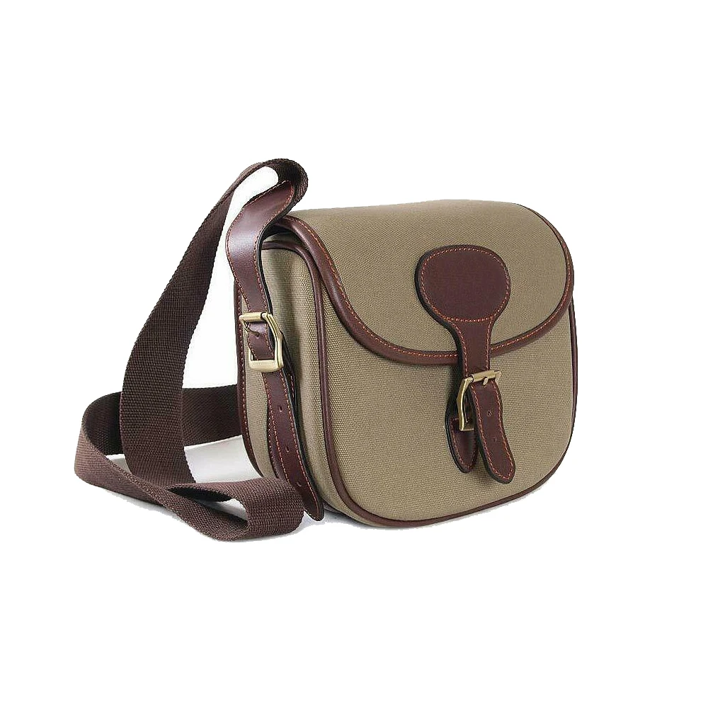 
Perfect Leather Canvas Hunting Shooting Guardian Heritage Cartridge bag 100 capacity brass fittings 