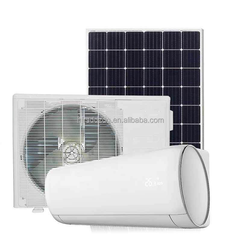 
Environmental Green Energy Hybrid Solar Power ACDC Solar Air Conditioner 