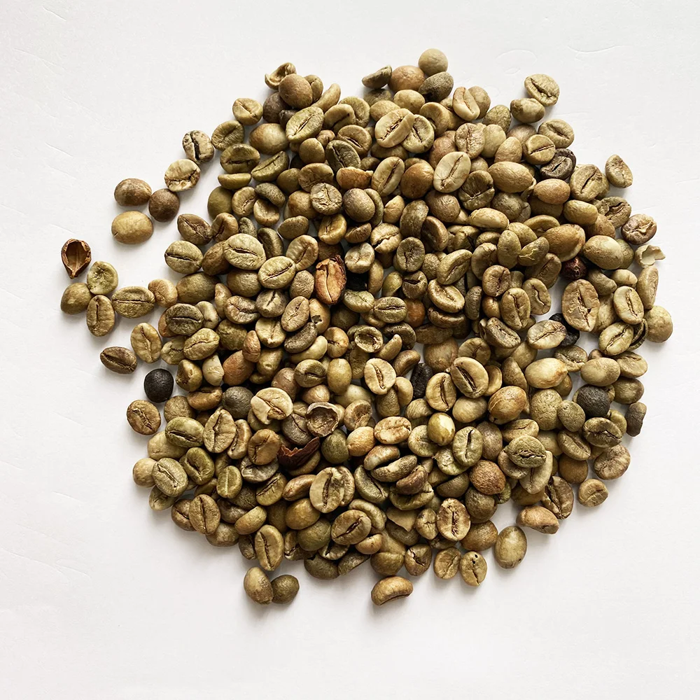 Оптовая продажа, зеленые кофейные зерна robusta, пакеты для упаковки зеленого кофе, кофейные зерна для напитков