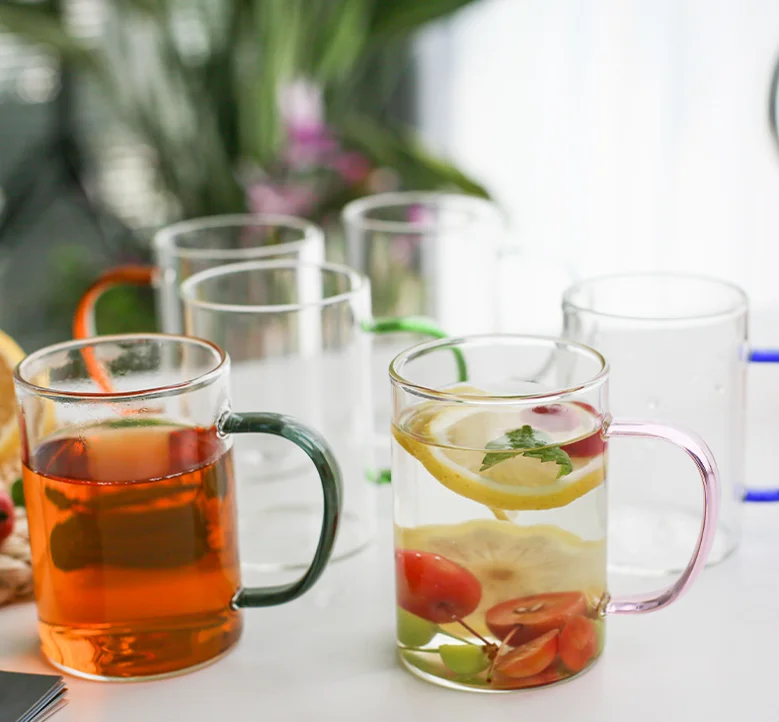 Color handle best-selling single-cup coffee cups and teacups