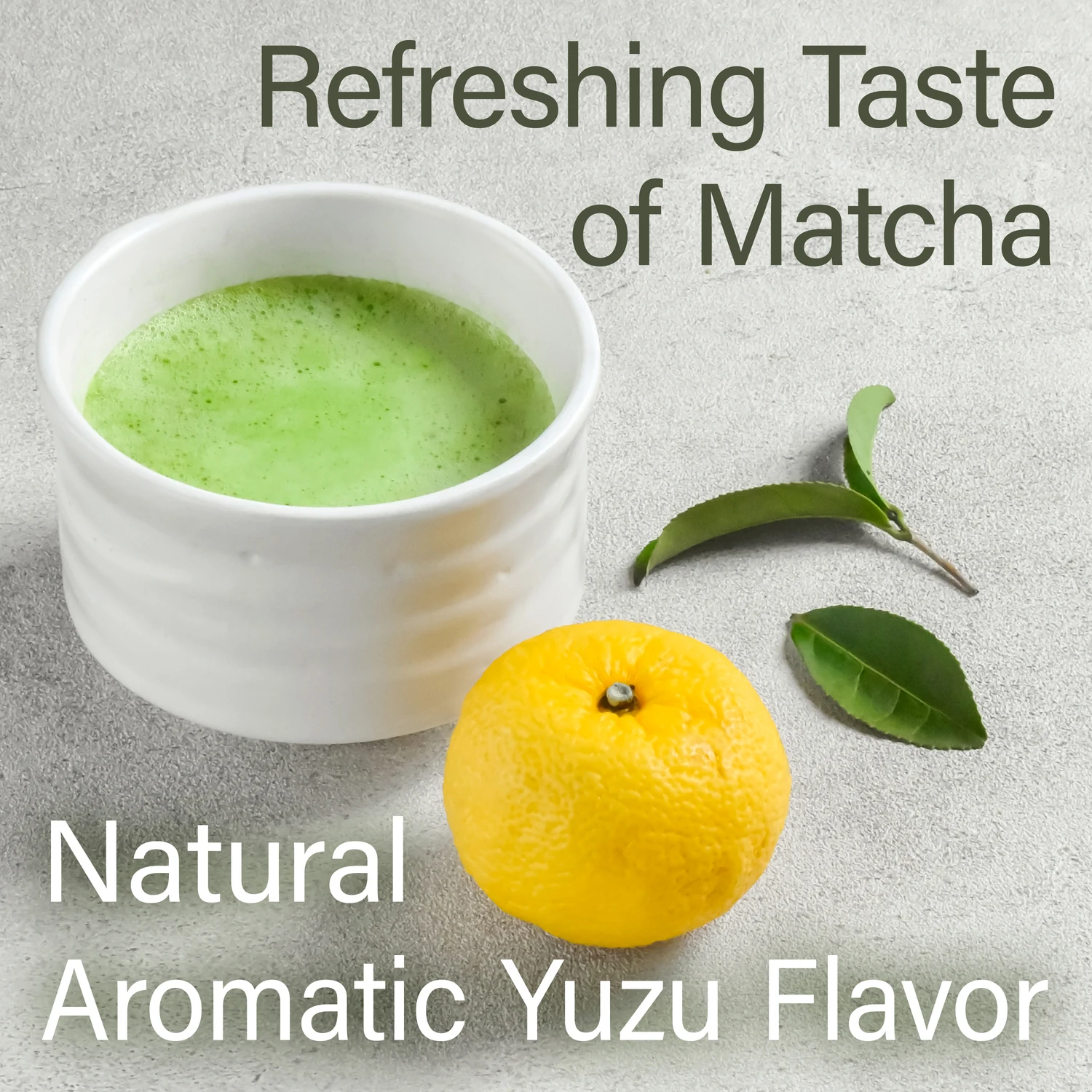 Порошок зеленого чая Yuzu со вкусом маття чистый высококачественный японский зеленый чай смешанный с порошком сока оптовая продажа оптом OEM
