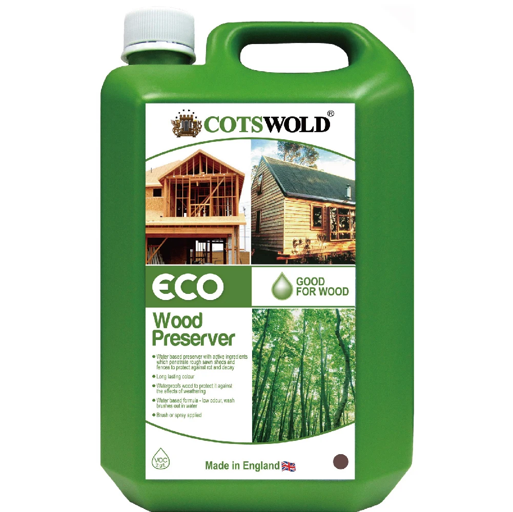 
Cotswold ECO Wood Preserver 5 L - FUNGICIDE & ANTI - MOULD 