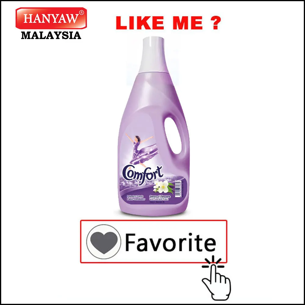 [Malaysia] Fast Shipping Comfort Fabric Conditioner Sense Of Pleasure - Purple ( 2 Litre x 6 /Ctn )