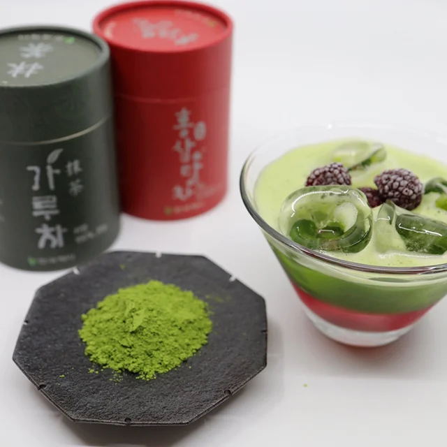 
Korean Domestic Manufactured Korean Traditional Powdered Green tea Latte Matcha 