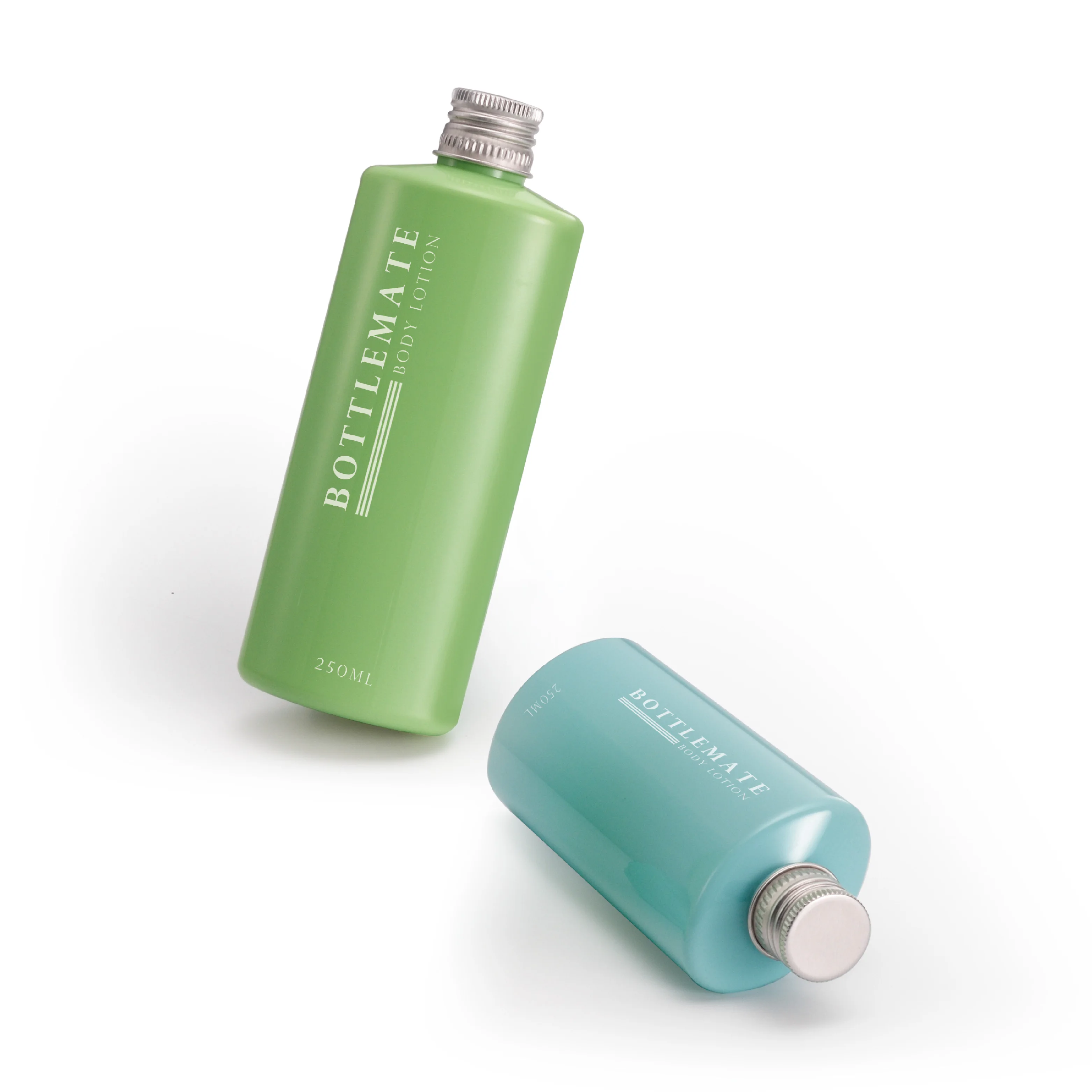 
 Роскошная Косметика PETG бутылка с алюминиевой крышкой 250 мл овальная бутылка  