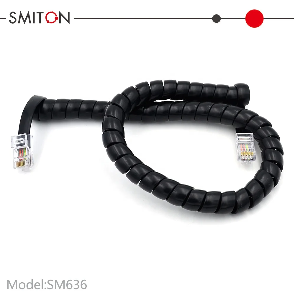 High Quality 8 Core Spiral Telephone Cable Price