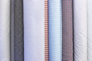 Trending Custom Printed Formal Shirt Cotton Fabric Wholesale Price Yarn Dyed Shirting Fabric Manufacturer In India