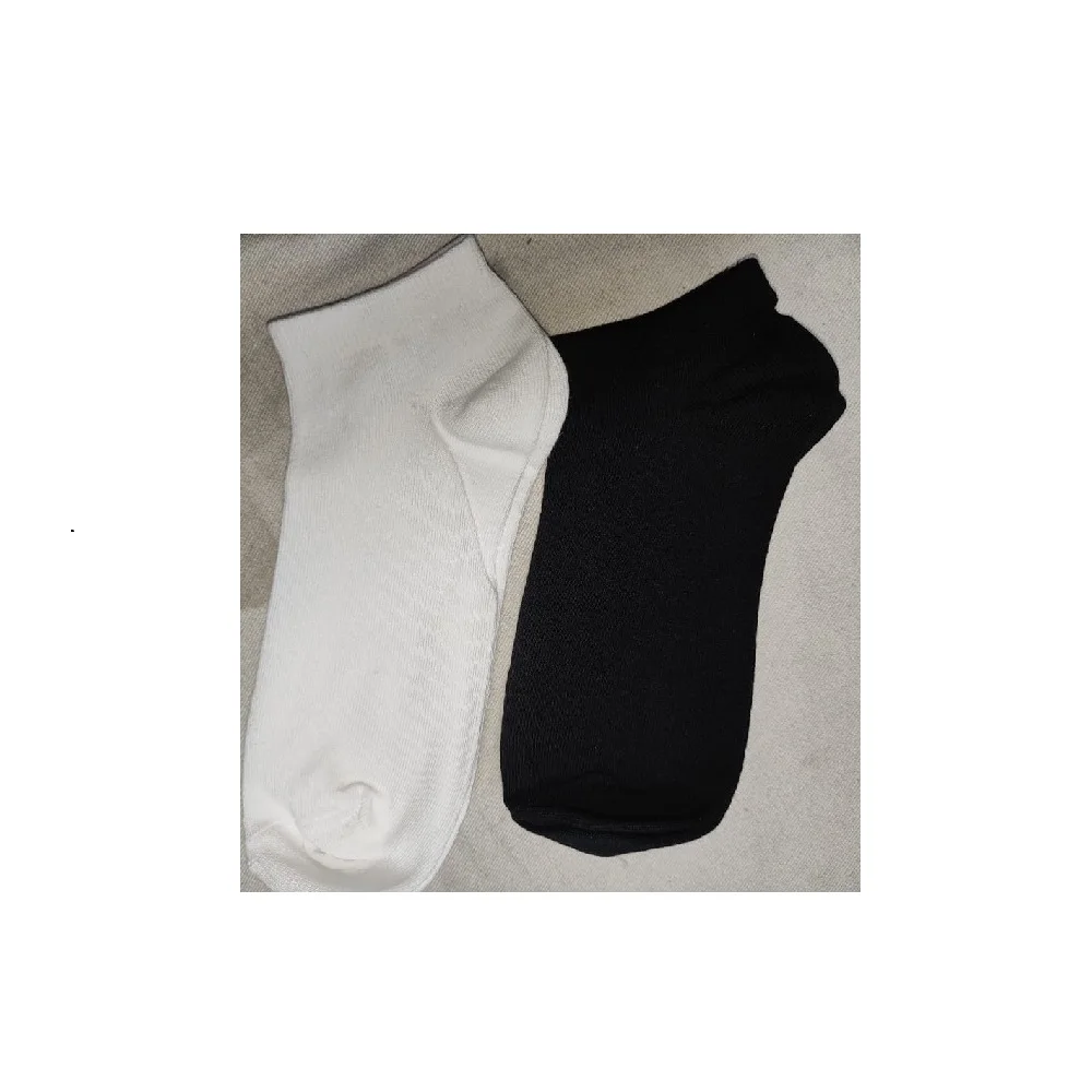 Новинка 2022, модные мужские однотонные носки лучшего качества из 100% хлопка, партия одежды из бангладеш