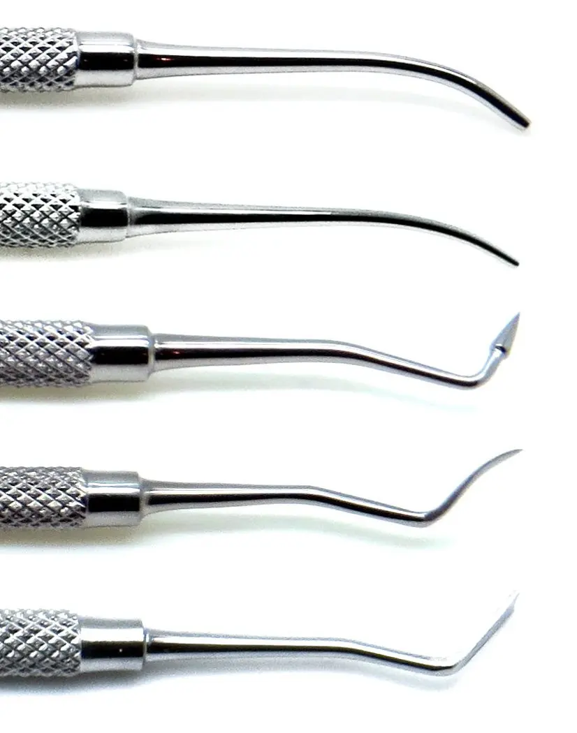 dental pk thomas wax carvers double end waxing modelling instruments 5 pieces set