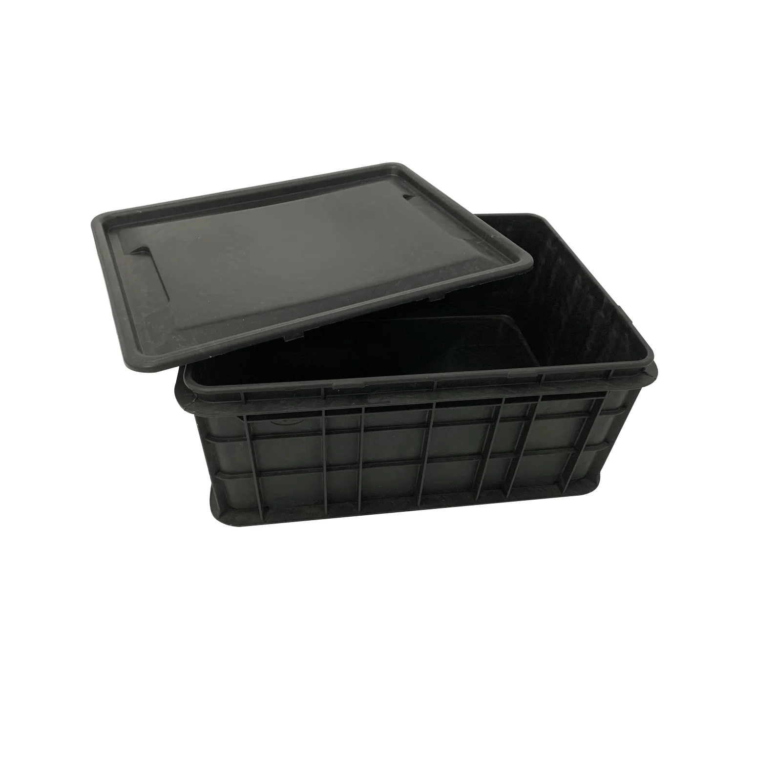 Hight quality product PP plastic jellyfish boxes High load stackable parts packaging seafood plastic box