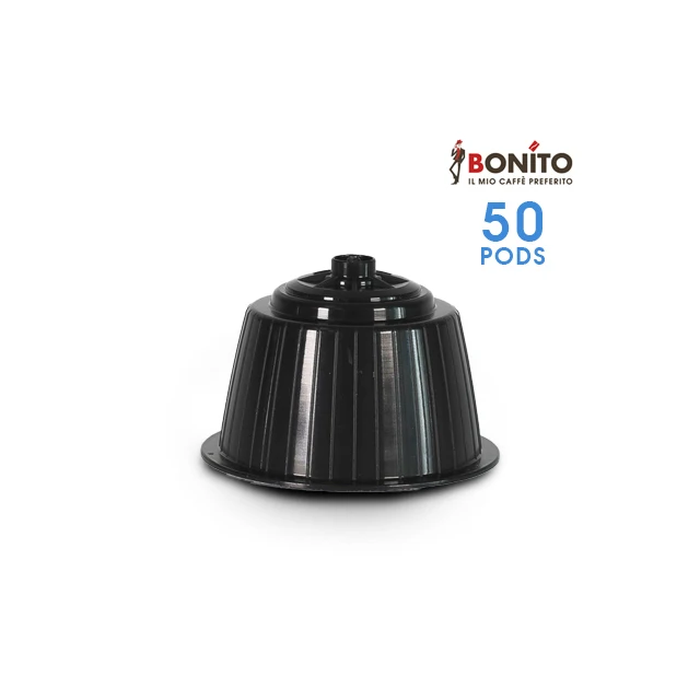 Made in Italy Best Quality Caffe Bonito decaffeinated blend Dolce Gusto compatible coffee capsules 50 box