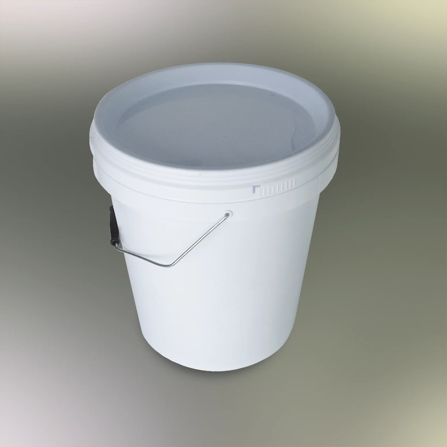 PP Plastic - Plastic Bucket empty Material Plastic Type Paint Bucket  17Lit  opened many times