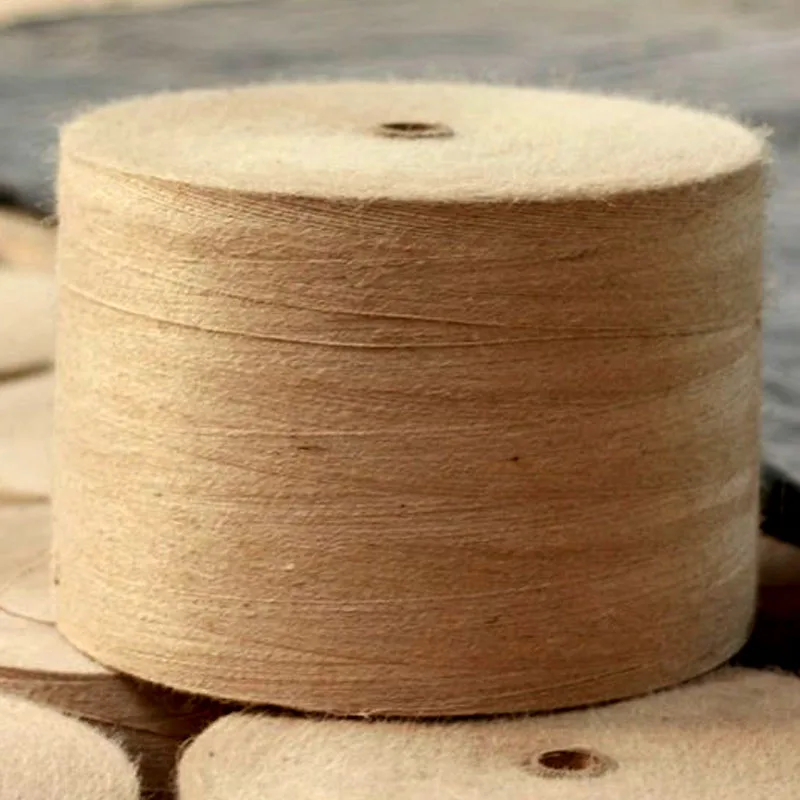 
Jute Yarn 28 LBS/ 1ply Sacking Hessian CB CRN CRT CRX CRP Quality 100% Natural Color Jute Yarn From Bangladesh 