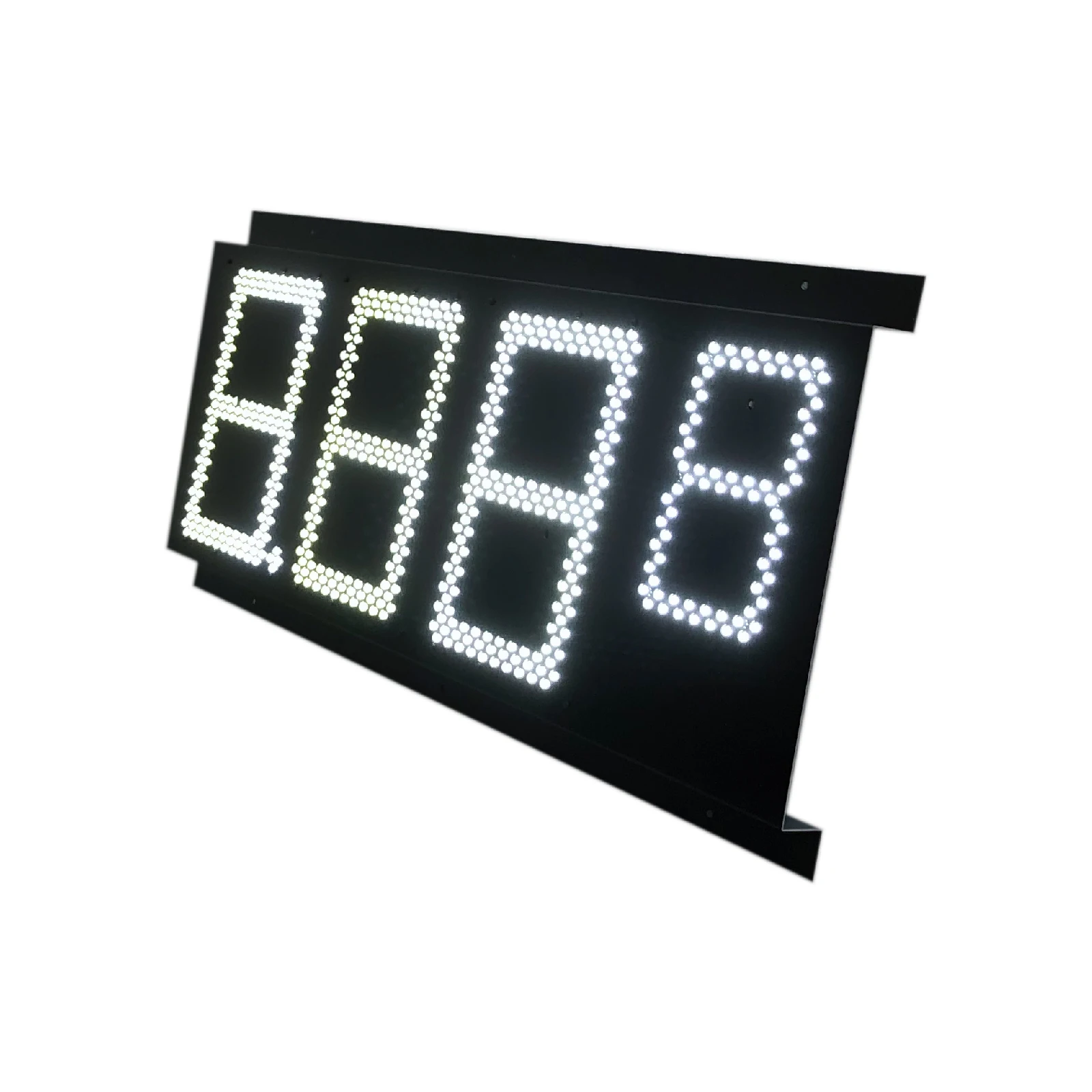 High quality Made in Italy Amber H300mm LED Price Display for gas station