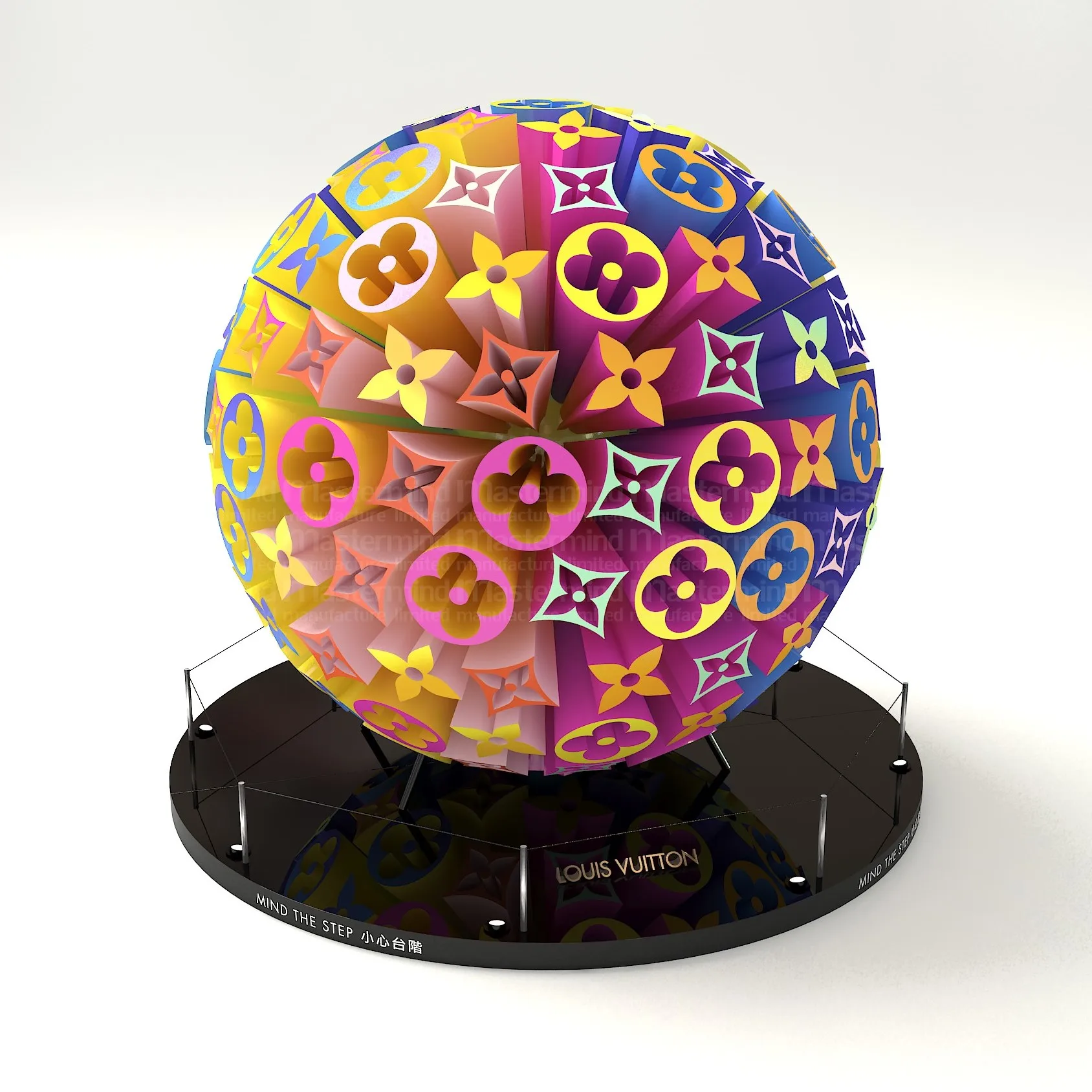 Seasonal Christmas Tree Decoration Supplies Roadshow Shopping Mall Showroom Department Store Indoor Advertising Visual Display