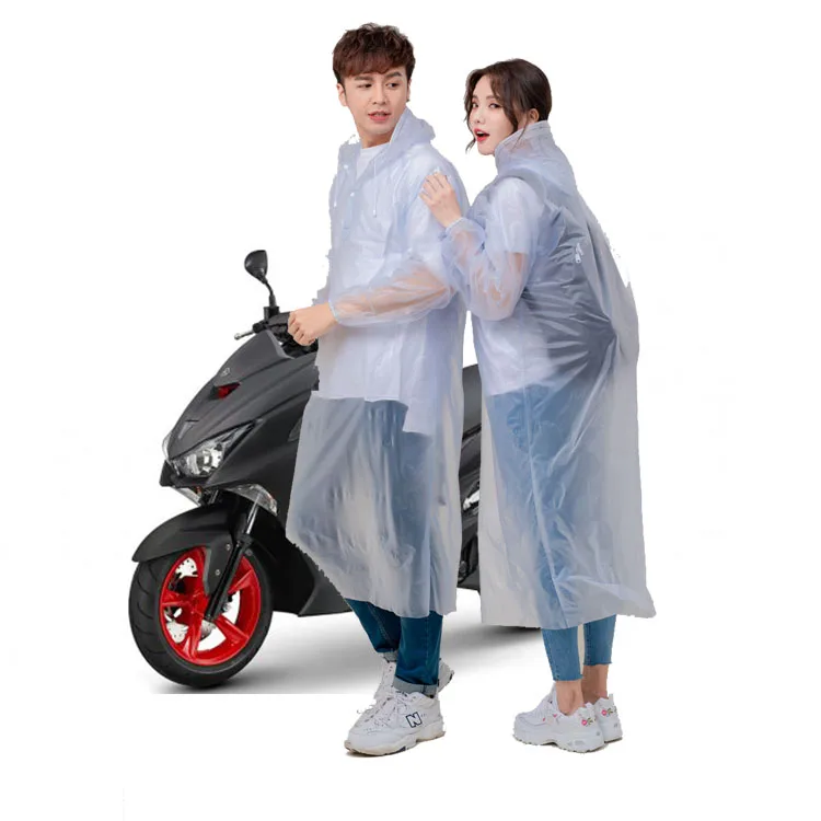 
PVC travel poncho white transparent light weight raincoat PVC travel poncho white transparent light weight raincoat
