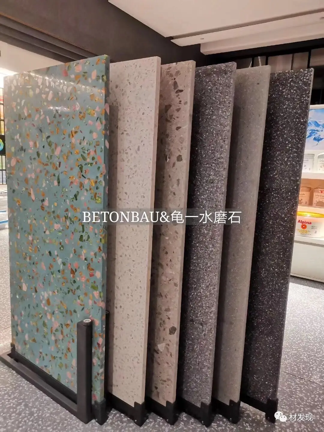 terrazzo slab terrazzo stone kitchen bathroom decor exterior wall cladding panel ceramic plate polished concrete