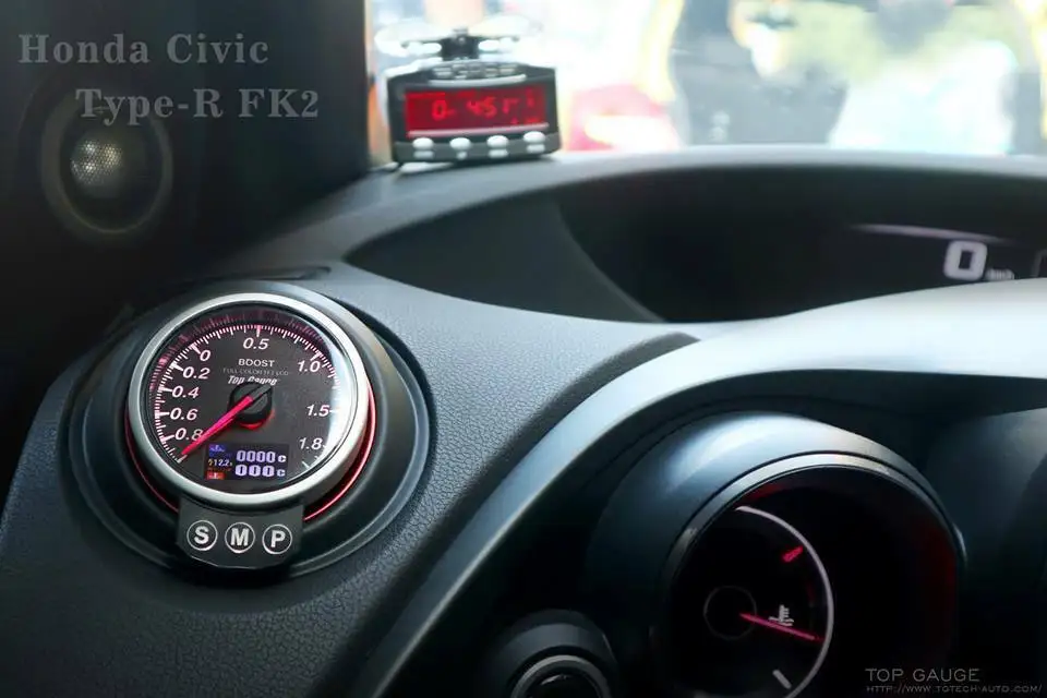 
60mm RHD Airvent Gauge Pod compatible with Honda Civic Type R FK2 