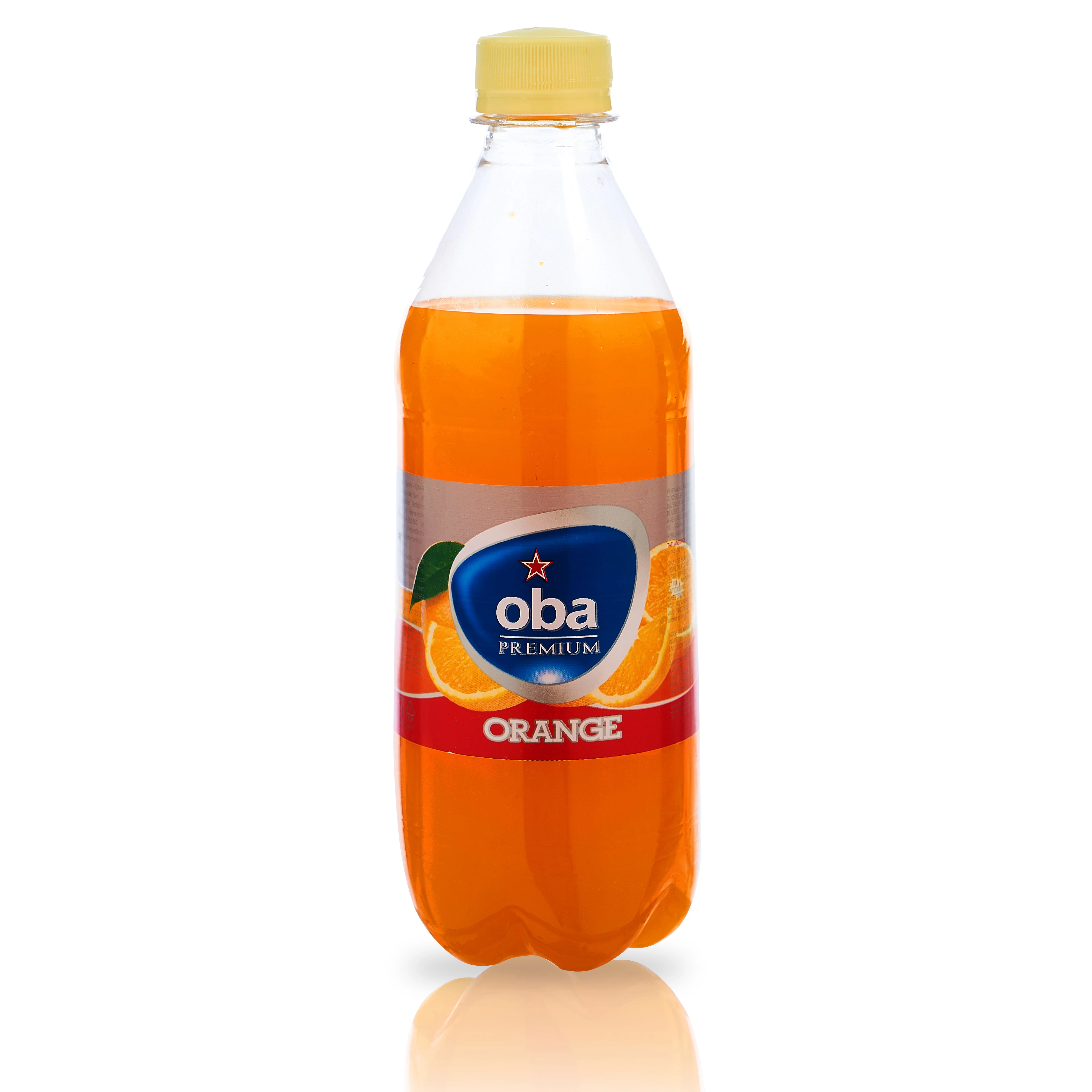 500 mL OBA PREMIUM Orange Flavored Carbonated Cold Halal Non Alcoholic Soft Drinks Sparkling Beverages