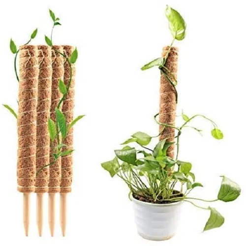 Hot Sale coco coir plant Pole Sticks for Creepers Plant Support Extension Climbing Indoor Plants