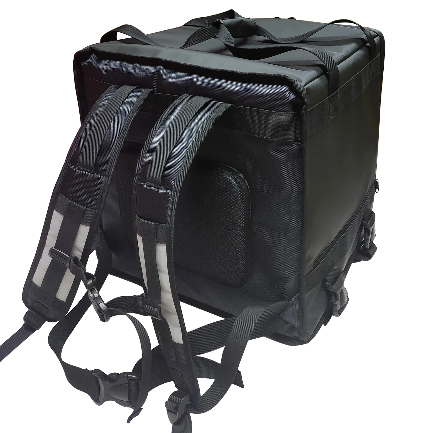 large containing pizzas and lunch boxes food delivery bag