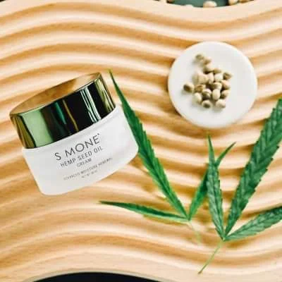 Natural Bio HEMP SEED OIL CREAM Deep Nourishing Cream Restore Skin Firmness Reduce Appearance of Aging Marks Skins Radiance