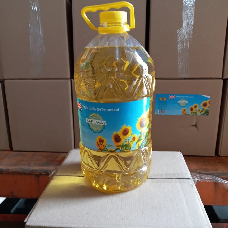 Sunflower refined oil 5 liter from Ukraine