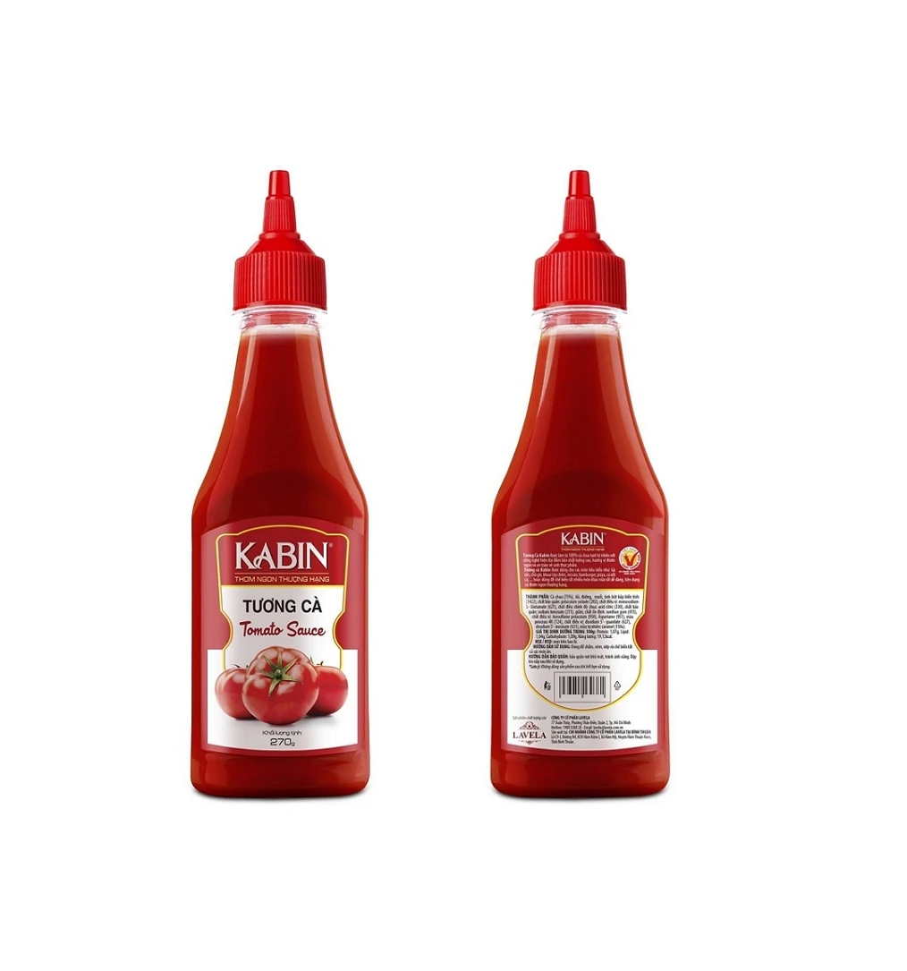 Высококачественная томатная паста для кабины Ketchup 270 г в пластиковой бутылке погружения продуктов таких как жареная курица